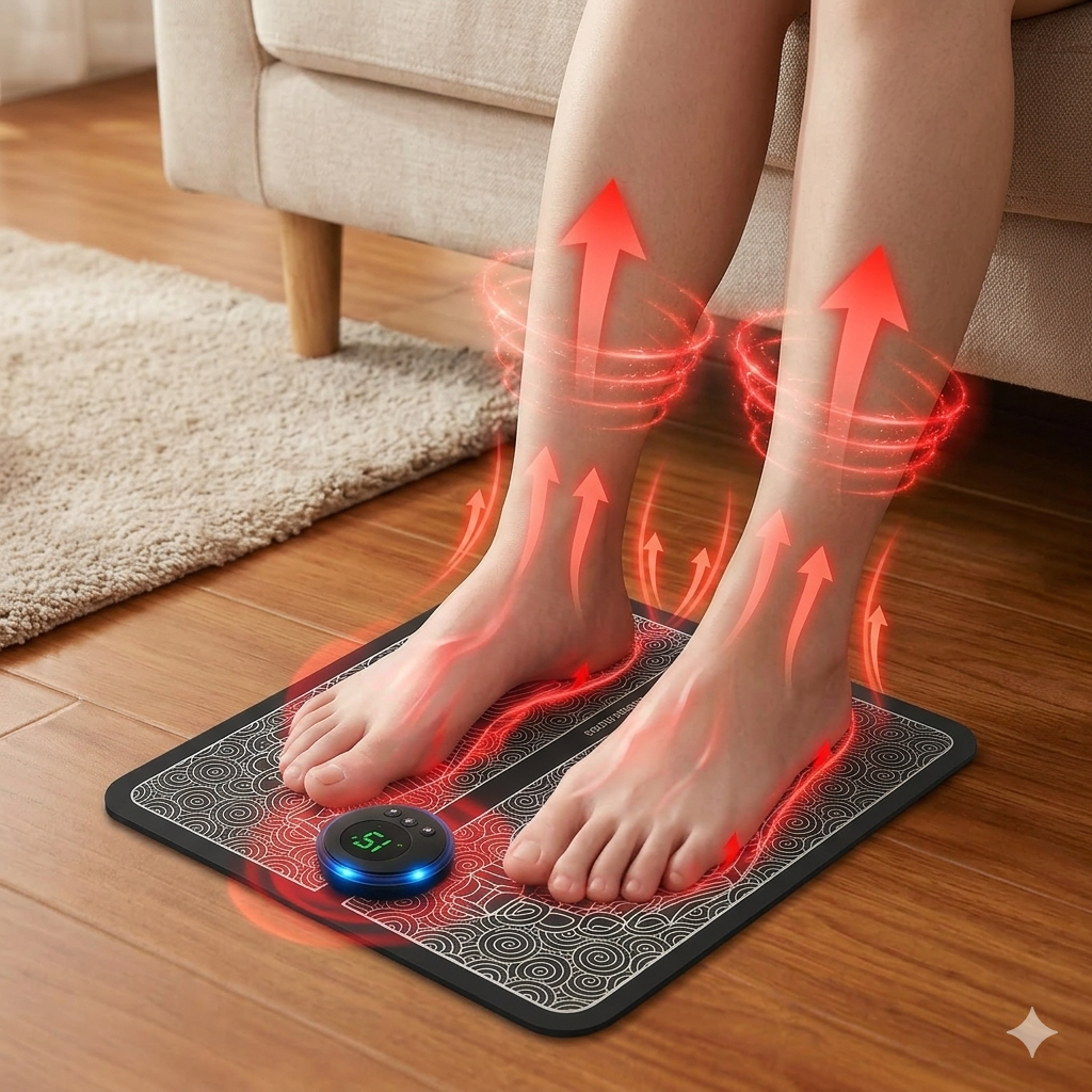 Alivio Total para tus Pies | Masajeador Inteligente Portátil